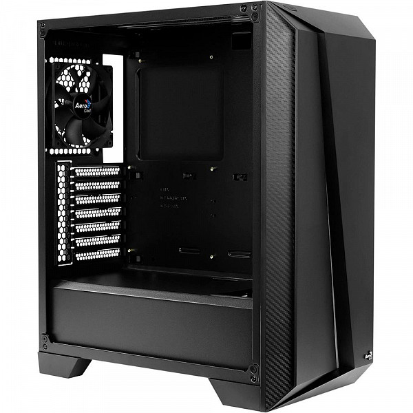Gabinete Gamer Aerocool Cylon Pro G BK V2 ATX, RGB, com FAN, Lateral em Vidro - 68522
