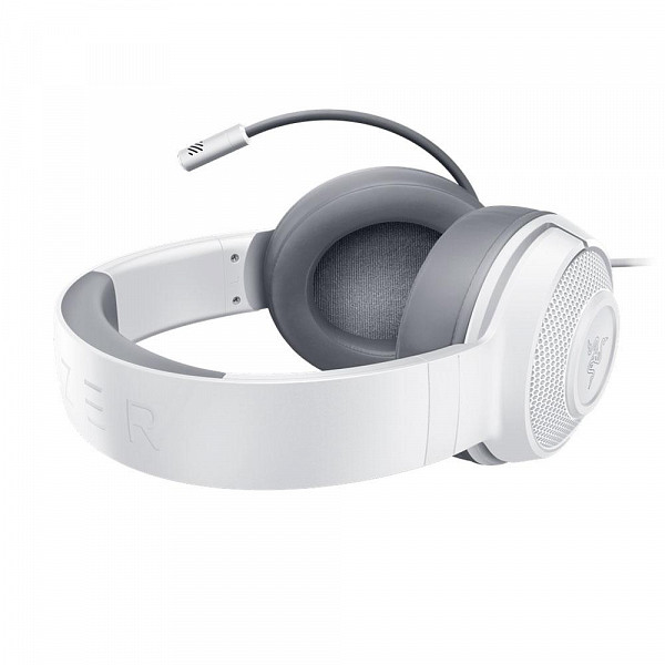 Headset Gamer Razer Kraken X, P2, Drivers 40mm, Mercury White - RZ04-02890300-R3U1