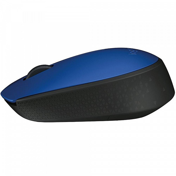 Mouse Logitech M170 Sem Fio Azul e Preto - 910-004800