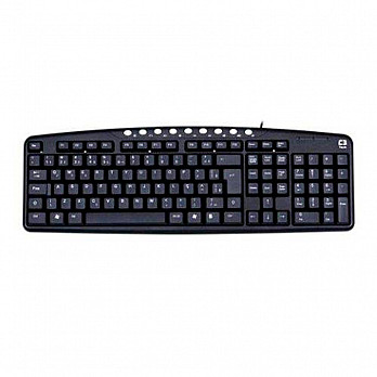 Teclado USB Multimidia Kb2237bk Preto C3tech