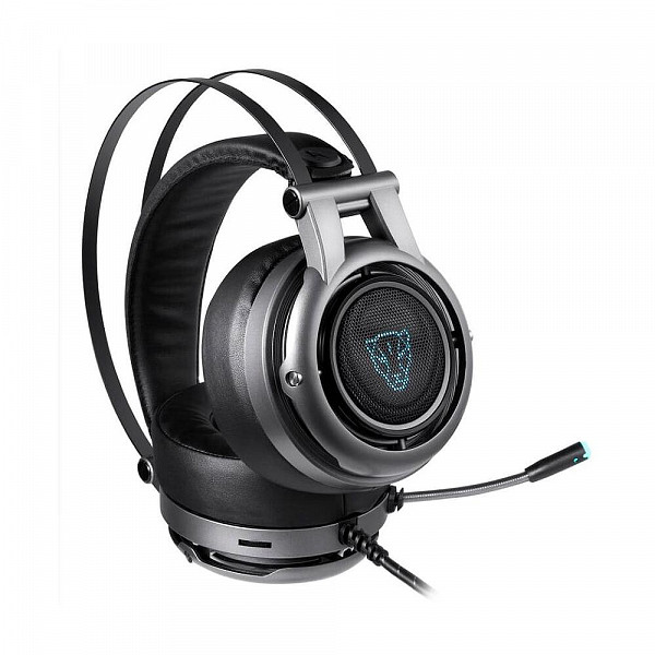 Headset Motospeed H18, LED, 7.1, Drivers 50mm, Cinza - H18