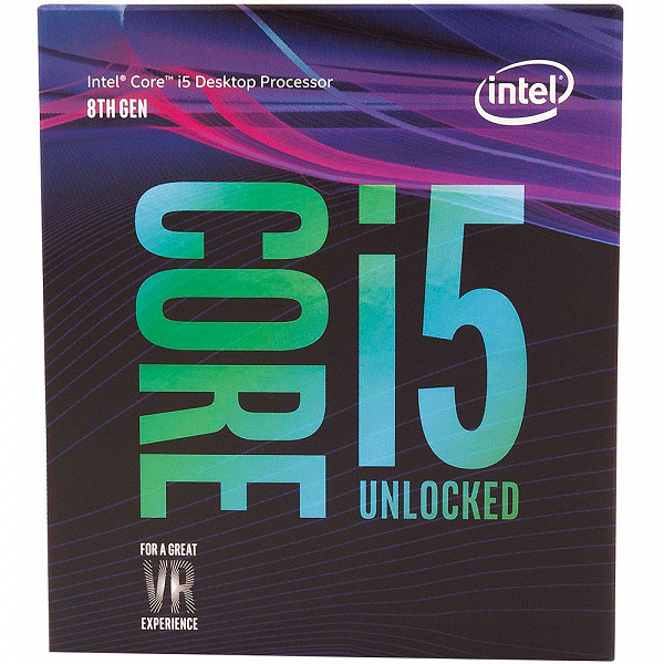 Processador Intel i5-8600k Coffee Lake 8a Geração, Cache 9MB, 3.6GHz (4.3GHz Max Turbo), LGA 1151 Intel UHD Graphics 630 - BX80684I58600K