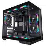 Gabinete Gamer Redragon Wideload Pro, Mid Tower, ATX, Lateral em Vidro Temperado, Preto - CA-604B-PRO