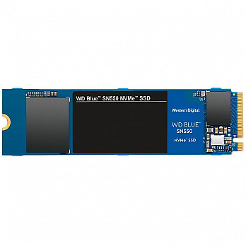 SSD WD Blue SN550, 500GB, M.2, PCIe, NVMe, Leituras: 2400Mb/s e Gravações: 1750Mb/s - WDS500G2B0C