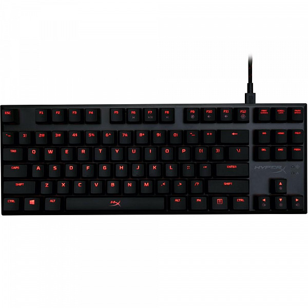Teclado Mecânico Gamer HyperX Alloy FPS Pro, LED, Switch Cherry MX Blue, US - HX-KB4BL1-US/WW