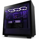 Gabinete NZXT H7, Mid Tower, ATX, Lateral em Vidro Temperado, 2x Fans, Preto - CM-H71BB-01