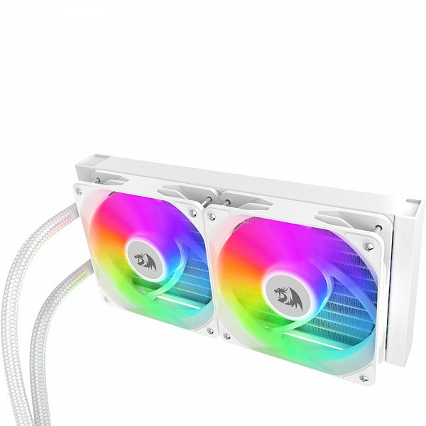 Water Cooler Redragon CCW-3011W, ARGB, 240mm, Branco