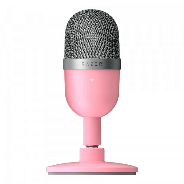 Microfone Razer Seiren Mini, USB, Quartz Pink - RZ19-03450200-R3M1