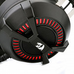 Headset Gamer Redragon P2 Preto e Vermelho BIO H801