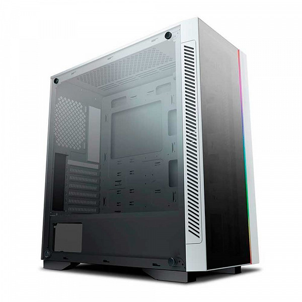 Gabinete DeepCool Matrexx 55 V3 ADD-RGB, Lateral em Vidro -  DP-ATX-MATREXX55V3-AR-WH