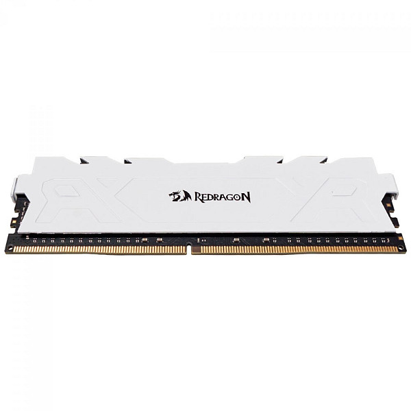 Memória DDR4 Redragon Rage, 8GB, 3200MHz, Branco, GM-711