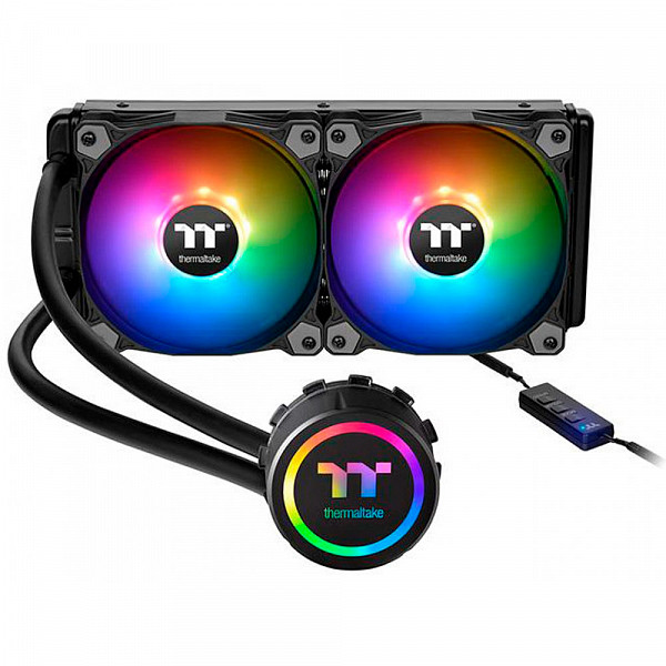WaterCooler Thermaltake Water 3.0 240 ARGB Sync/Braided Tube -  CL-W233-PL12SW