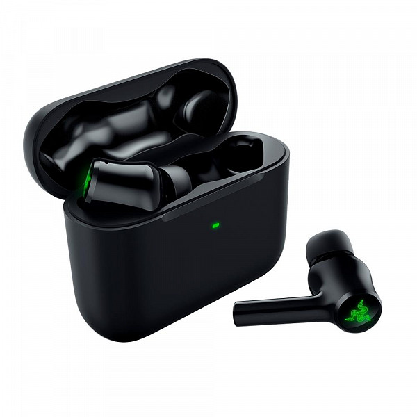 Fone de Ouvido Gamer Sem Fio Razer Hammerhead True Wireless 2021, Chroma RGB, Bluetooth, Resistente a Água, Preto - RZ12-03820100-R3U1