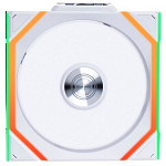 Kit Fan Com 3 Unidades Lian Li Uni Fan SL Wireless, ARGB, 120mm, White, 12SL1W3W