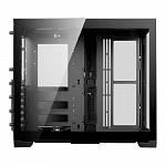 Gabinete Lian Li Dynamic Mini, Mini Tower, Vidro Temperado, Black, ATX, Sem Fonte, Sem Fans, O11D MINI-W