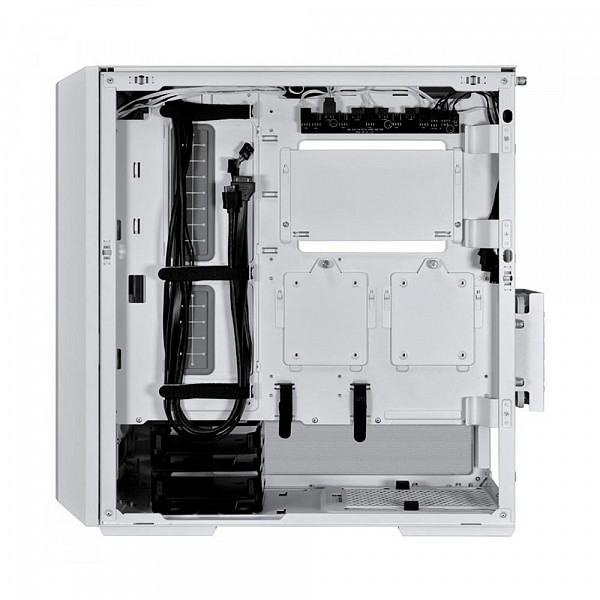 Gabinete Gamer Lancool 216 ARGB, Mid Tower, E-ATX, Lateral em Vidro Temperado, 3x Cooler Fan, Branco - LANCOOL 216RW WHITE