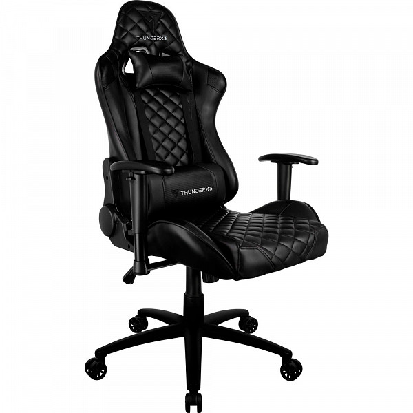 Cadeira Gamer Profissional Tgc12 Preta Thunderx3