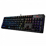 Teclado Gamer Thermaltake TT Sports Poseidon Z RGB Brown Axis - KB-PZR-KBBRUS-01