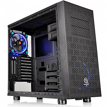 Gabinete Thermaltake Core X31 TG Black Win Secc Tempered Glass - CA-1E9-00M1WN-03