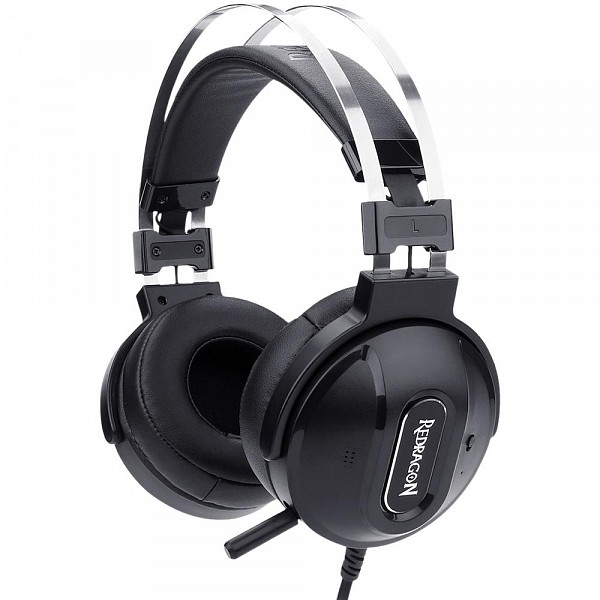 Headset Gamer Redragon Ladon 7.1, USB, Preto - H990