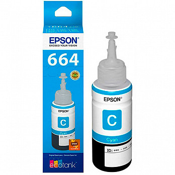 Refil de Tinta Epson Ciano L120 L380 L395 L396 L575 L1300