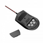 Mouse Gamer Agon Mouse, 16.000 Dpi, 8 Botoes, Preto - AGM700