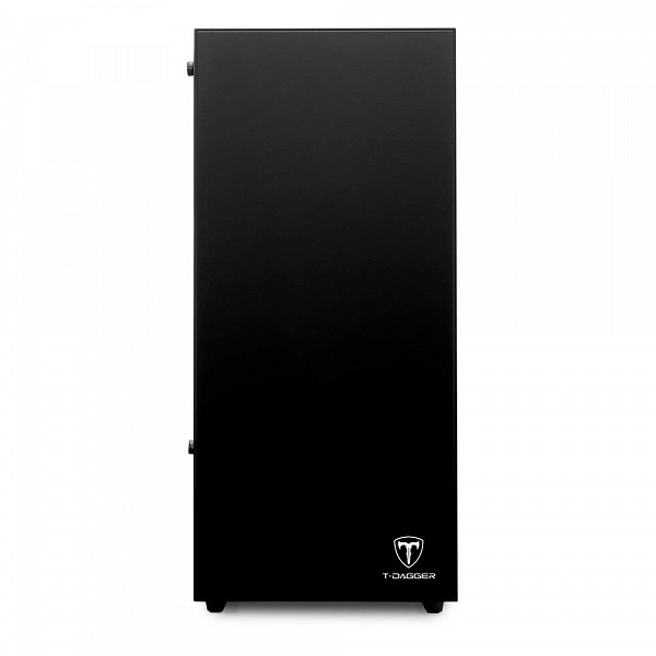 Gabinete Gamer T-dagger Cube Preto T-TGC305B Vidro Temperado.