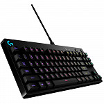 Teclado Mecânico Gamer Logitech G PRO, RGB, Design Tenkeyless, Switch GX Clicky Azul, US - 920-009388