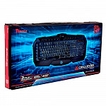Teclado Gamer Thermaltake TT Sports Challenger Prime Lighting, ABNT2 - KB-CHM-MBBLPB-01