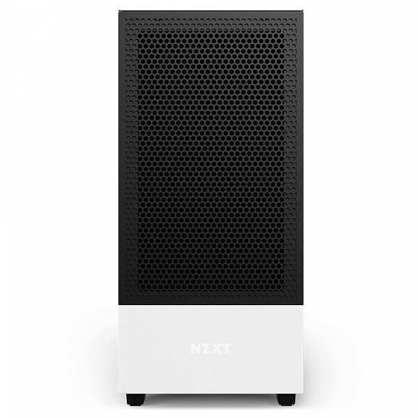 Gabinete Gamer NZXT H510 Flow, MId Tower, RGB, com FAN, Lateral em Vidro Temperado, Branco - CA-H52FW-01