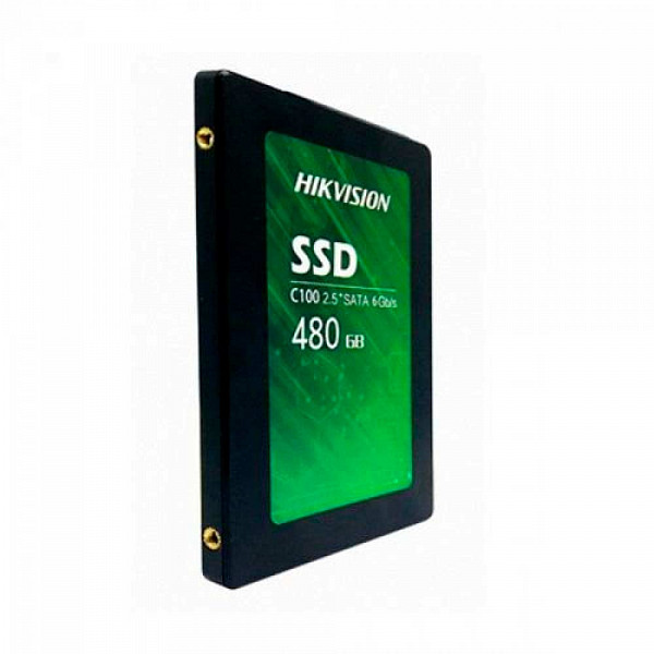 SSD Hikvision C100, 480GB, Sata III, Leitura 550MBs e Gravação 470MBs, HS-SSD-C100/480G
