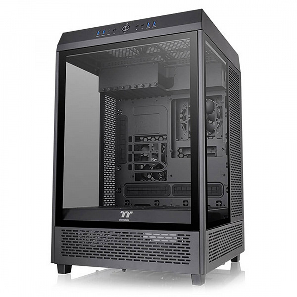 Gabinete Thermaltake The Tower 500 com Janela Lateral em Vidro Temperado 120MM  CA-1X1-00M1W