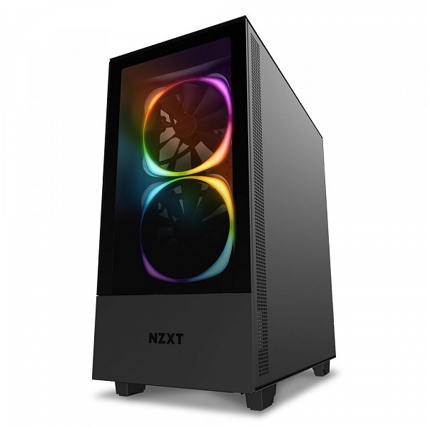 Gabinete Gamer NZXT H510 ELite, Mid Tower, Com 2 Fans, Vidro Temperado, Black, S-Fonte, CA-H510E-B1