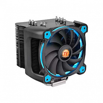 Cooler para Processador Thermaltake Riing Silent 12 PRO Blue Aluminio CL-P021-CA12BU-A