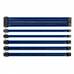 Cabo Mod Sleeved Preto E Azul 30cm Thermaltake AC035CN1NANA1