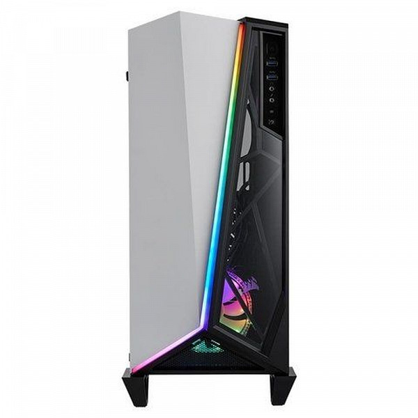 Gabinete Gamer Corsair Carbide Series Spec-Omega Tg Hd120 Rgb White Tempered Glass Mid Tower C/Janela - CC-9011141-WW