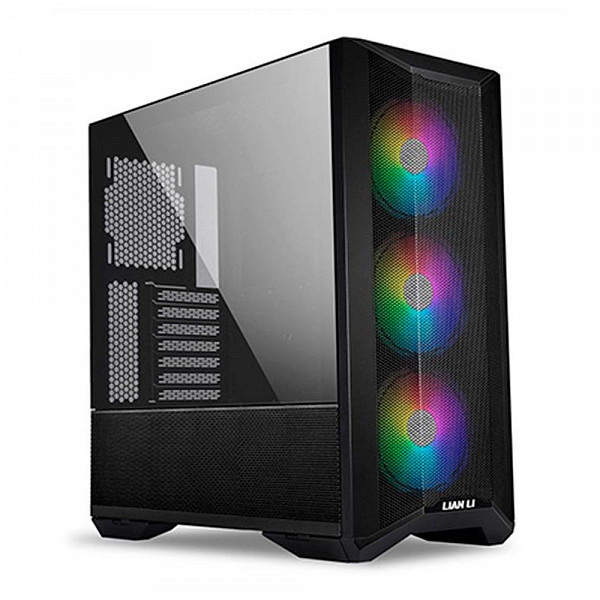 Gabinete Gamer Lian Li Lancool II Mesh C, RGB, Lateral de Vidro, Preto, LANCOOL II Mesh C RGB-X