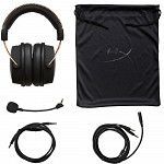 Headset Gamer HyperX Cloud Alpha Gold, Drivers 50mm, Preto e Dourado - HX-HSCA-GD/NAP