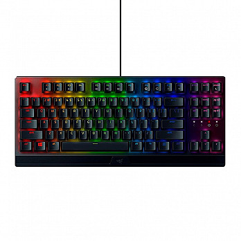 Teclado Mecânico Gamer Razer BlackWidow V3 Tenkeyless, Chroma, Razer Switch Green, US - RZ03-03490200-R3U1