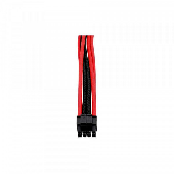 Cabo Mod Sleeved Preto e Vermelho 30cm Thermaltake AC-033-CN1NAN-A1