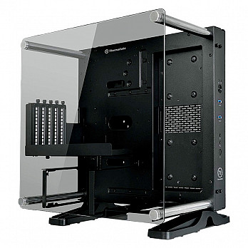 Gabinete Thermaltake Core P1 TG Preto com Vidro Temperado CA-1H9-00T1WN-00