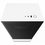 Gabinete Gamer NZXT H510 Flow, MId Tower, RGB, com FAN, Lateral em Vidro Temperado, Branco - CA-H52FW-01