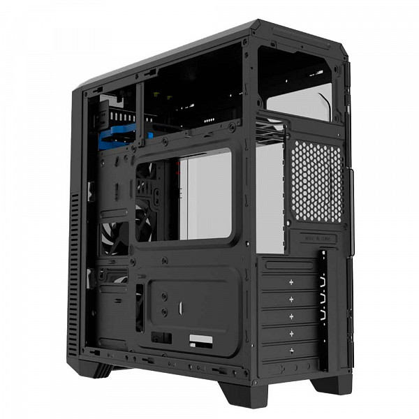 Gabinete Gamemax ECO G561F Preto - Led Verde