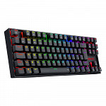 Teclado Mecânico Redragon Kumara Pro, RGB, Switch Brown, Wireless, Bluetooth, Preto - K552RGB-BRS-B