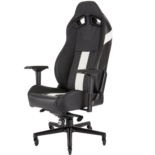 Cadeira Gamer Corsair CF-9010007-WW T2 Road Warrior Preta/Branca