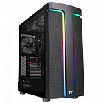 Gabinete Gamer Thermaltake H590 TG ARGB, Mid Tower, Vidro Temperado, Black, E-ATX, Sem Fonte, Com 2 Fans, CA-1X4-00M1WN-00