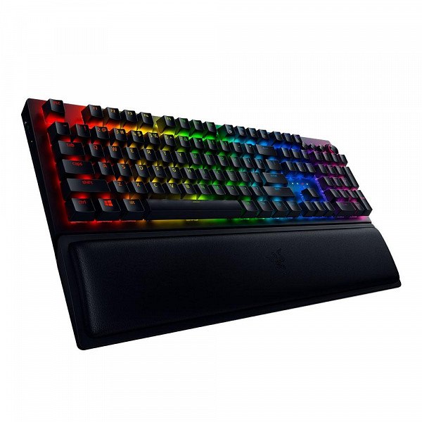 Teclado Sem Fio Mecânico Gamer Razer BlackWidow V3 Pro, Chroma, Razer Switch Green, US - RZ03-03530200-R3U1