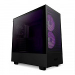 Gabinete Gamer NZXT H5 Flow RGB, Mid-Tower, Lateral de Vidro com 4 Fans, Preto - CC-H51FB-R1
