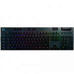 Teclado Sem Fio Mecânico Gamer Logitech G915 Lightspeed, Bluetooth, Design ultrafino, RGB, Switch GL Tactile Marrom, US - 920-008902
