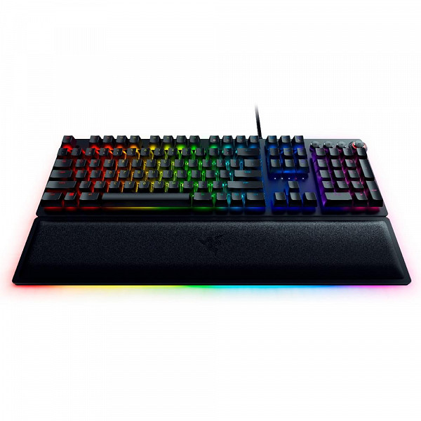 Teclado Óptico-Mecânico Gamer Razer Huntsman Elite, Chroma, Razer Switch Purple, US - RZ03-01870200-R3U1